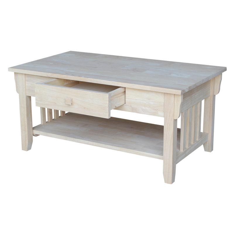 International Concepts Unfinished Wood Coffee Table & Reviews Wayfair